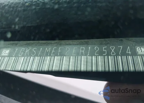 2014 GMC Yukon Xl 1500 Denali из США, поврежденный, VIN 1GKS1MEF2ER125874